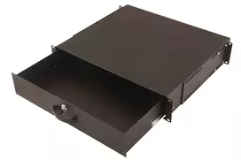 Spintelės stalčius klaviatūrai su dokumentų laikymu Digitus DN-19 KEY-2U-SW