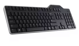 DELL KB813 klaviatūra su išmaniąja kortelių skaitytuvu, USB, QWERTY, JAV anglų, juoda