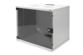 Sieninis 19 inch 9U spintelė Digitus SOHO, pilka, su stiklo durimis