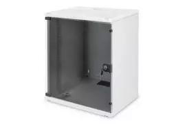 DIGITUS Compact Series DN-19 12-U-S-1 - Sieninis tinklo spintas - šviesiai pilkas, RAL 7035 - 12U - 48,3 cm (19 inch) (DN-19 12-U-S-1)