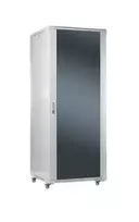 SOMI Networks 27U 19″ laisvai pastatoma spinta 27U-60/60NAC pilka, 60 cm gylio