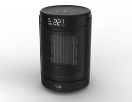 Keraminis ventiliatorinis šildytuvas Mill FH1500BLACK 1500 W, iki 22 m², juodas
