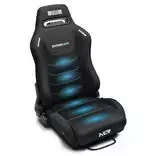 Lenktyninė kėdė Next Level Racing ERS3 HYPERCOOL ventiliuojama juoda — sim racing kėdė