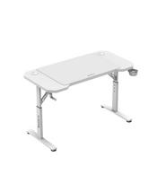Žaidimų kėdė huzaro Hero 2.6 White – ergonomiška aukšta nugara, reguliuojamas aukštis, su puodelio laikikliu ir ausinių kabliuku