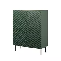 Lentyninė spinta cama meble ONDA ONDA 98×45×127 cm žalia, pastatoma prie sienos