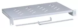 Rack lentyna LANBERG AK-1004-S — 1U 19 colių pilka