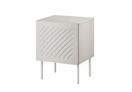 Naktinis staliukas Cama meble SIENA 44,5×40×59 cm, kašmyro matinis, MDF ir medžio drožlių plokštė, 2 vnt.
