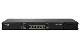 LANCOM ISG-5000 daugiagigabitinis SD-WAN šliuzas iki 100 VPN jungčių, 6xGE 2xSFP+ 2xUSB ugniasienė/IPS (61079)