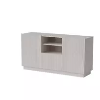 Komoda Cama LIVERTI 150x42x78 cm, smėlio spalvos, 1 stalčius, medžio drožlių plokštė