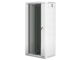Lanberg WF01-6427-10S 27U 19 colių pakabinama serverinė spinta, 600x450 mm, pilka, surenkama