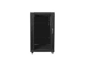 Lanberg FF01-6622-12B stelažo spinta 22U laisvai pastatoma Juoda