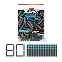 XSHOT Excel Darts papildymo rinkinys (80 strėlių) ZURU