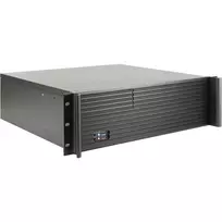 Serverio stovas Inter-Tech 3U-K-340L juodas ATX 60mm ventiliatoriai