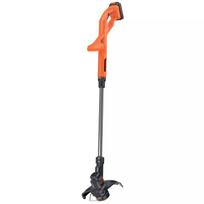Black & Decker ST182320-QW belaidis žolės trimeris, 18 V, 2,0 Ah Li-Ion, 25 cm pjovimo plotis, su akumuliatoriumi ir pakrovėju, oranžinis/juodas