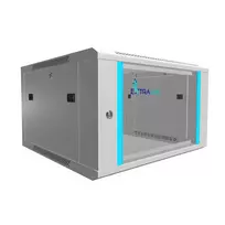 Extralink sieninis RACK spintos korpusas 6U 600x600 pilkas