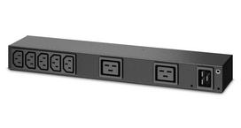 APC AP6120A maitinimo skirstytuvas (PDU) 7 AC lizdai 0U/1U juodas