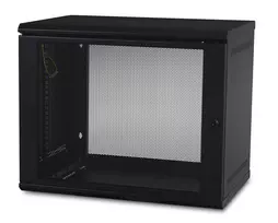APC NetShelter WX AR109 sieninis 19 colių skirstomasis spintelis, 9U, 400 mm gylis, nesurinktas