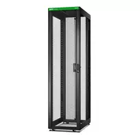 APC Easy Rack ER6800 tinklinė spinta, 48U, 19", 600 x 1000 mm, su stogu, ratukais, kojelėmis, 4 laikikliais, su dugnu, be šoninių sienelių, juoda