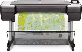 HP DesignJet T1700 W6B55A 44 colių (1118 mm) plačiaformatis spausdintuvas, terminis rašalinis, 2400 x 1200 dpi, Gigabit LAN, 500GB HDD