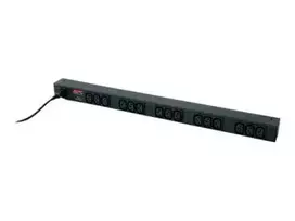 APC RACK PDU BASIC ZERO U 10A 230V maitinimo skirstytuvas (PDU) 15 lizdų 0U juodas