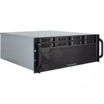 Serverinis korpusas Inter-Tech 4U-4408 Rack juodas, sidabrinis