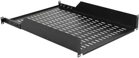 Rack lentyna LOGON RAS415BL juoda 50 kg talpa 19 colių