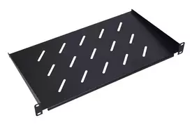Rack lentyna Extralink EX.14480 Plieninė Juoda 19 colių 350 mm