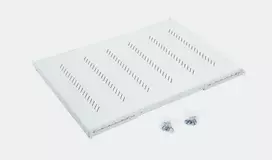 Sunki lentyna serverio stelažui Triton RAC-UP-850-H4 850mm Kreminė Pilka