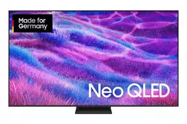 QLED televizorius Samsung GQ65QN80FAUXZG 65 col. Neo QLED Mini-LED UltraHD/4K, 100Hz, PVR, juodas
