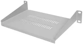 Intellinet 10 colių konsolinė lentyna, 1U, gylis 150 mm, ventiliuojama, maks. 25 kg, pilka, trejų metų garantija