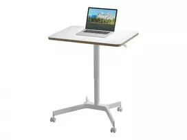 Leitz Ergo Small mobilus stalas darbui sėdint ir stovint, baltas