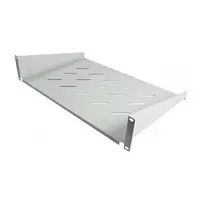 Stovo lentyna ALLNET ALL-S0002010, 1U, 19 colių (48,3 cm), plotis 400 mm, gylis 483 mm, pilka