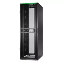 APC NetShelter SX Server Rack Gen 2, 48U, 2258H x 750P x 1070G mm, su šonais, juodas