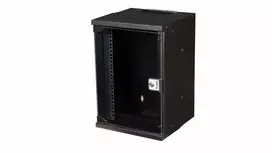 Equip Eco Mount sieninis 10 inch spintos korpusas, 9U, 300x300 mm, juodas RAL9005