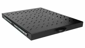 Equip ištraukiama lentyna 19 inch, 1U, 800 mm, juoda