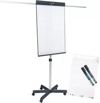 Legamaster SKETCH PRO mobilus flipchart su žvaigždiniu pagrindu ir 5 ratais