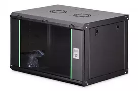 Sieninis 19 colių spintos stovas DIGITUS Dynamic-N DN-37101 — 7U, 600x450 mm, IP20, rakinamas, nesurinktas