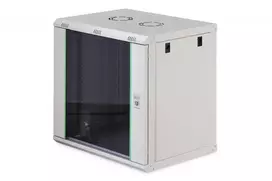 Sieninis stovo spintos korpusas DIGITUS Dynamic-N 12U, 19 colių, 600x450 mm (PxG), IP20, rakinamas, nesurinktas