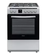 Dujinė-elektrinė viryklė FINLUX FC-692GWNI – laisvai pastatoma su dujiniais degikliais ir elektrine orkaite