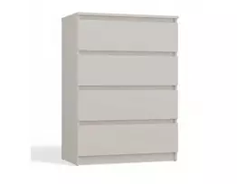 Komoda Top e Shop MALWA M4, 4 stalčiai, Kashmir, 700×970×400 mm, laminatas