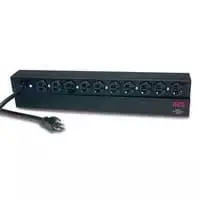 APC SCL500RMI1U 1U stovo maitinimo skirstytuvas, 10 lizdų, 120V, 20A, juodas