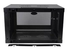 SmartRack 6U žemo profilio siauras sieninis mini stovo korpusas SRW6