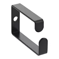 Kabelio laikiklis InLine 43x70mm metalinis juodas – universalus kabelių tvirtinimo elementas, 12.3×70×55 mm