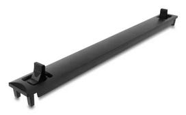 Aklinė plokštė DELOCK 67208, ABS plastikas, juoda, 1U