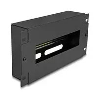 Racko aksesuaras DELOCK 67320 – metalinė uždarymo juosta, juoda, 1 vnt.