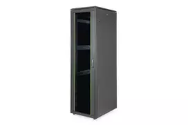 Laisvai pastatomas stovas Digitus DN-19 42U-6/8-B-1, 42U, 600x800 mm, juodas
