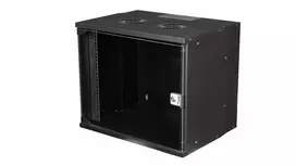 Equip Eco Mount sieninis 19 inch spintos korpusas, 9U, 540×400 mm, RAL9005 juoda