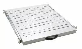 Ištraukiama lentyna EQUIP 19 colių, 1U, 800 mm gylio, šviesiai pilka