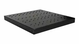 Stovo lentyna Equip Variable Shelf 19 inch 1U 500MM Juoda