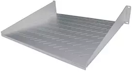 Intellinet 19 colių konsolinė lentyna, 2U, 2 taškų priekinis montavimas, 250 mm gylis, maks. 25 kg, pilka, trejų metų garantija